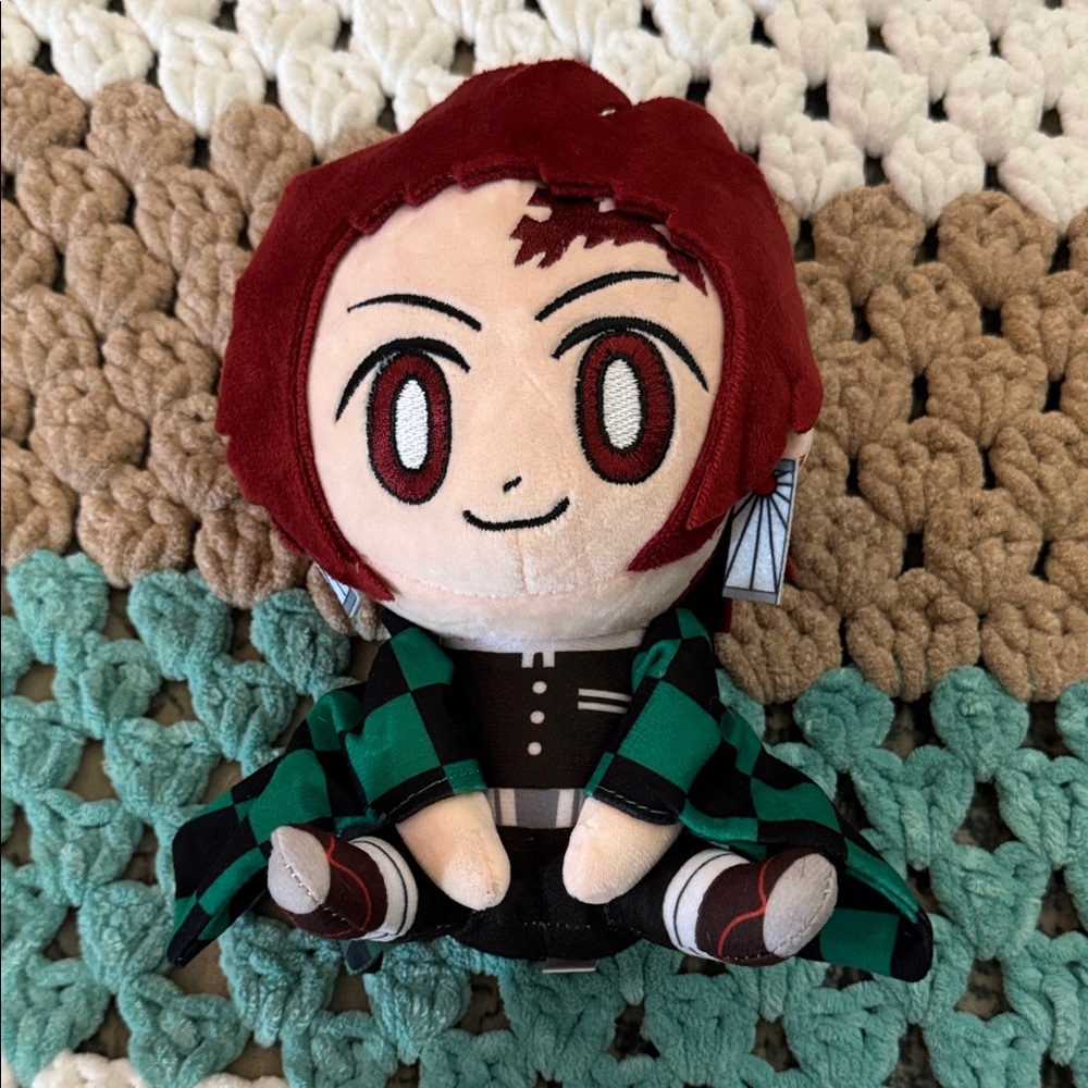 Demon Slayer Tanjiro Kamado Manga Anime Plush Toy